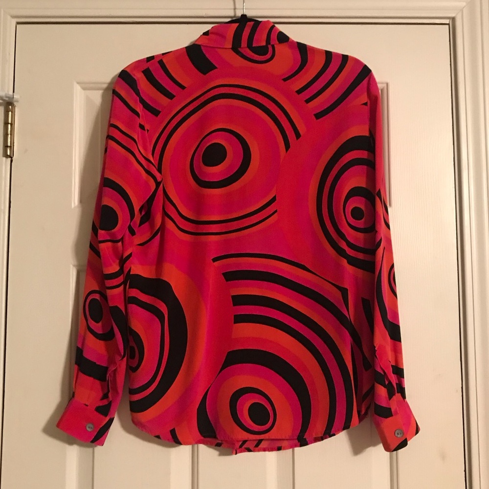 Bright Colored Button Up - Picture 5 of 5